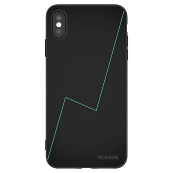 Picasee fekete szilikon tok az alábbi mobiltelefonokra Apple iPhone XS Max - Consistency