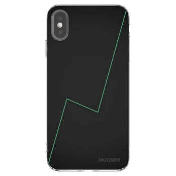 Picasee átlátszó szilikon tok az alábbi mobiltelefonokra Apple iPhone XS Max - Consistency