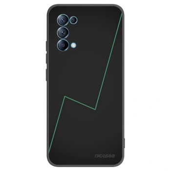 Picasee fekete szilikon tok az alábbi mobiltelefonokra OPPO Reno 5 5G - Consistency