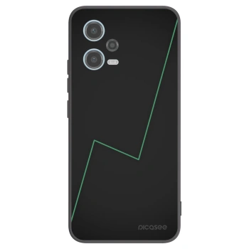 Picasee fekete szilikon tok az alábbi mobiltelefonokra Xiaomi Redmi Note 12 5G - Consistency