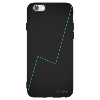 Picasee fekete szilikon tok az alábbi mobiltelefonokra Apple iPhone 6/6S - Consistency