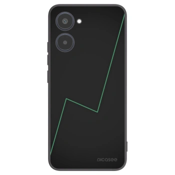 Picasee fekete szilikon tok az alábbi mobiltelefonokra Realme 10 4G - Consistency