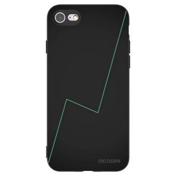 Picasee fekete szilikon tok az alábbi mobiltelefonokra Apple iPhone 7 - Consistency