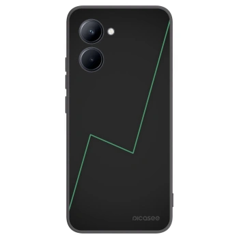 Picasee fekete szilikon tok az alábbi mobiltelefonokra Realme C33 (2023) - Consistency