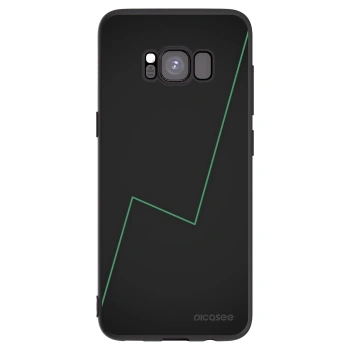 Picasee fekete szilikon tok az alábbi mobiltelefonokra Samsung Galaxy S8 G950F - Consistency