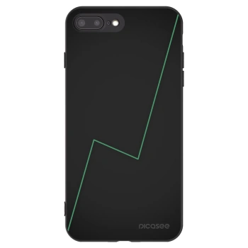 Picasee fekete szilikon tok az alábbi mobiltelefonokra Apple iPhone 8 Plus - Consistency