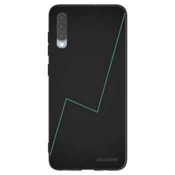 Picasee fekete szilikon tok az alábbi mobiltelefonokra Samsung Galaxy A70 A705F - Consistency