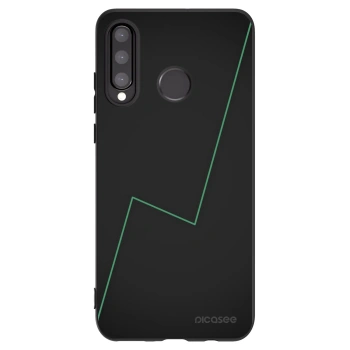 Picasee fekete szilikon tok az alábbi mobiltelefonokra Huawei P30 Lite - Consistency