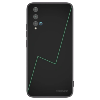Picasee fekete szilikon tok az alábbi mobiltelefonokra Huawei Nova 5T - Consistency