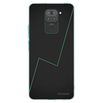 Picasee fekete szilikon tok az alábbi mobiltelefonokra Xiaomi Redmi Note 9 - Consistency