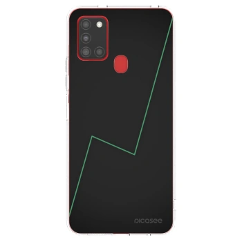 Picasee átlátszó szilikon tok az alábbi mobiltelefonokra Samsung Galaxy A21s - Consistency