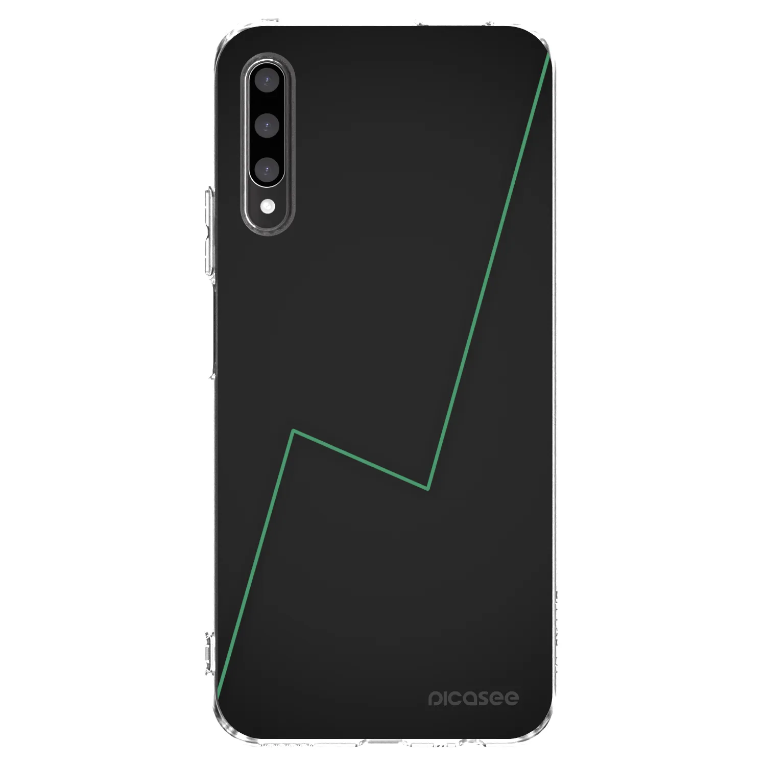 Picasee átlátszó szilikon tok az alábbi mobiltelefonokra Honor 9X Pro - Consistency