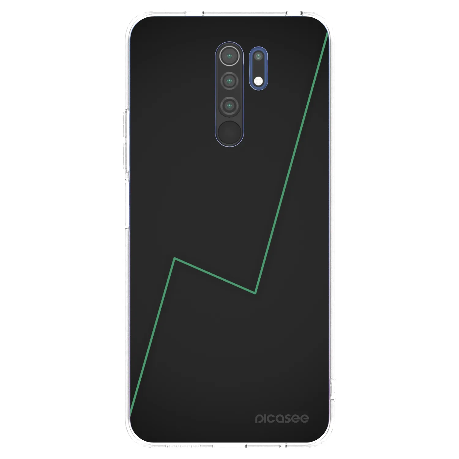 Picasee átlátszó szilikon tok az alábbi mobiltelefonokra Xiaomi Redmi 9 - Consistency