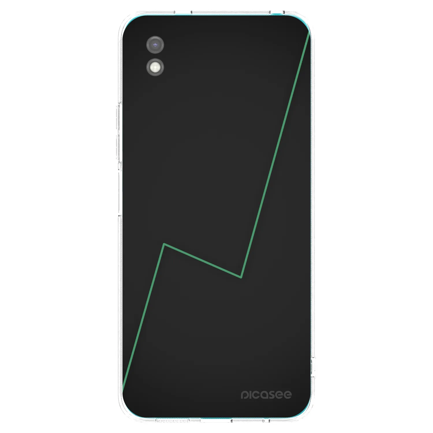 Picasee fekete szilikon tok az alábbi mobiltelefonokra Xiaomi Redmi 9A - Consistency
