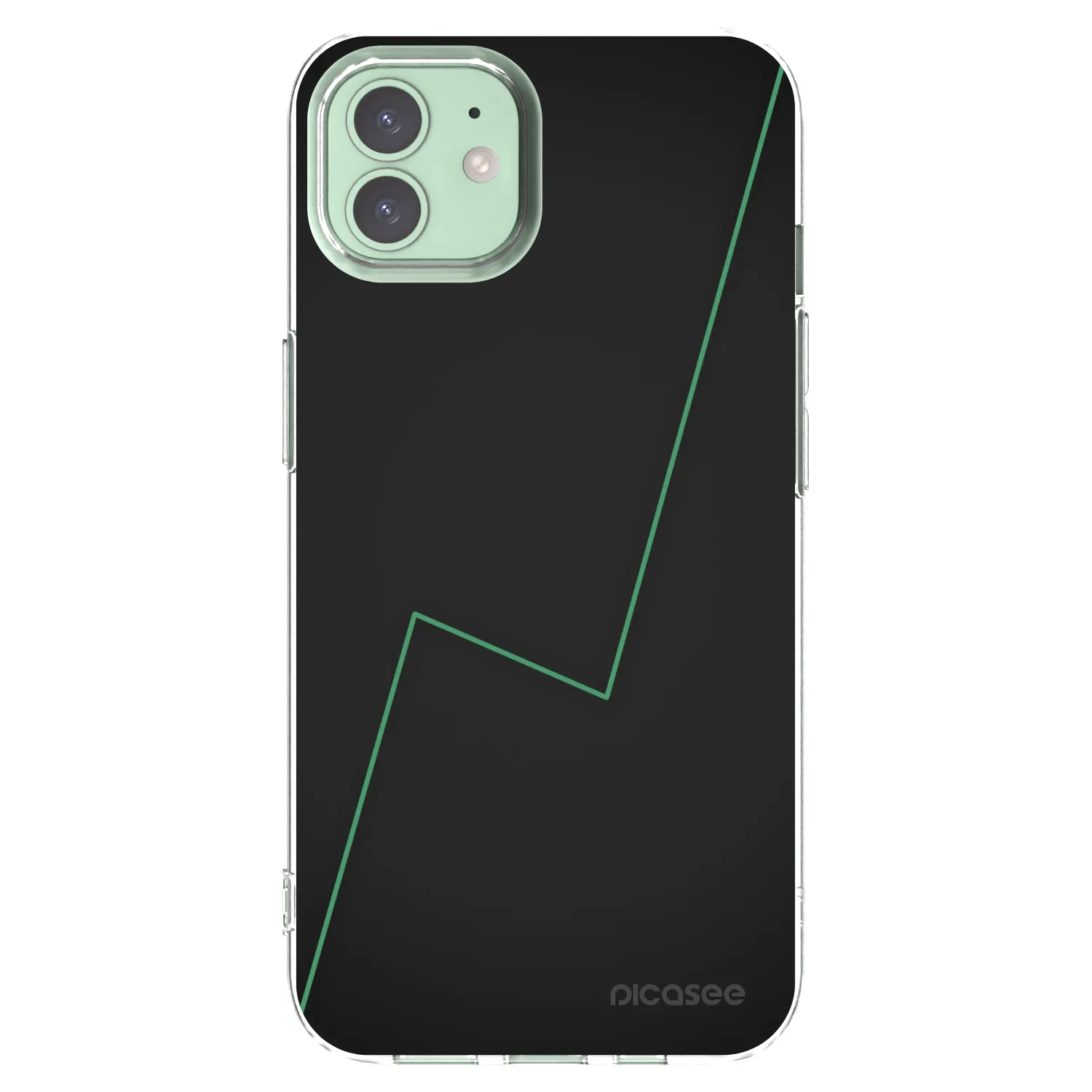 Picasee átlátszó szilikon tok az alábbi mobiltelefonokra Apple iPhone 12 - Consistency