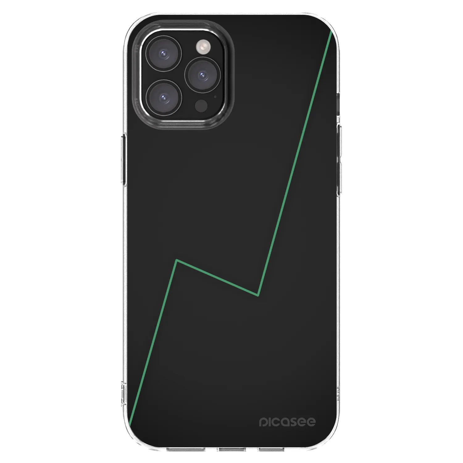 Picasee átlátszó szilikon tok az alábbi mobiltelefonokra Apple iPhone 12 Pro Max - Consistency