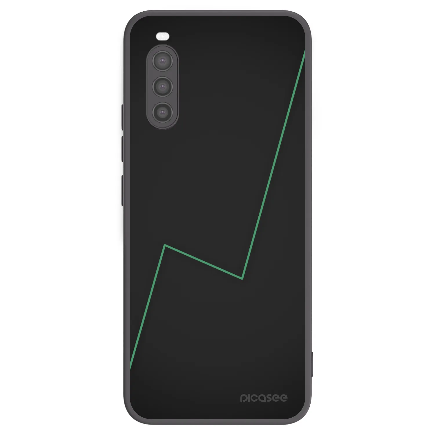 Picasee fekete szilikon tok az alábbi mobiltelefonokra Sony Xperia 10 II - Consistency