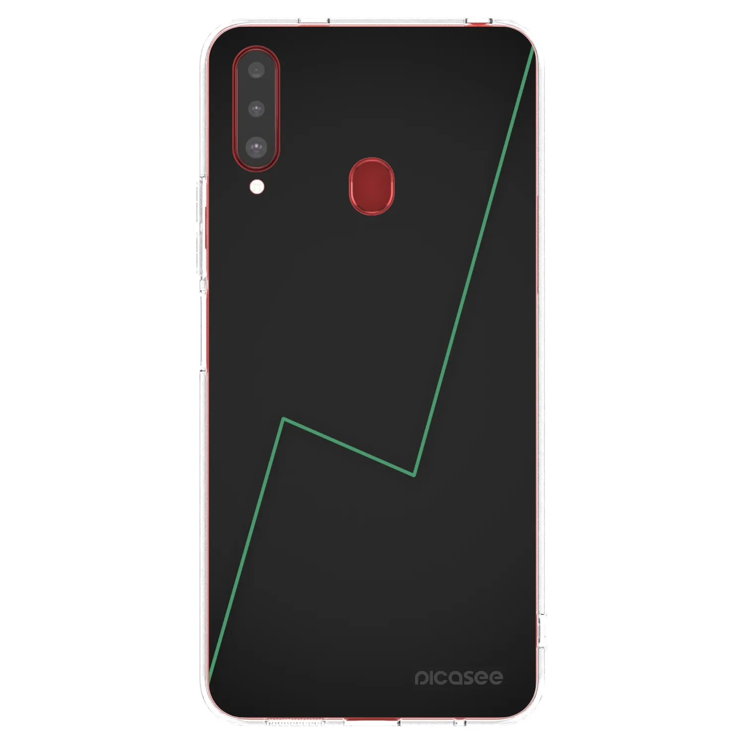 Picasee átlátszó szilikon tok az alábbi mobiltelefonokra Samsung Galaxy A20s - Consistency