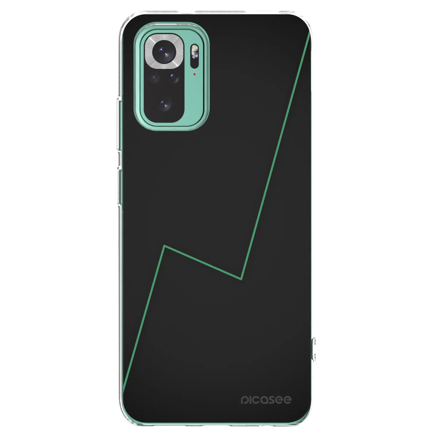 Picasee átlátszó szilikon tok az alábbi mobiltelefonokra Xiaomi Redmi Note 10 Pro - Consistency