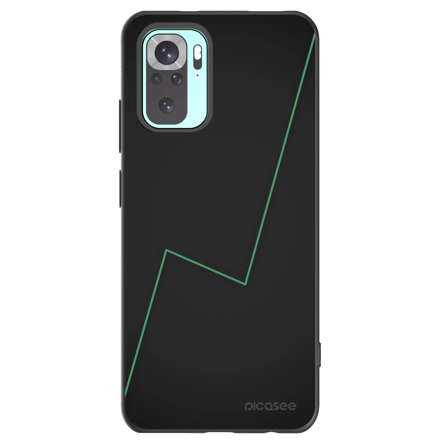 Picasee fekete szilikon tok az alábbi mobiltelefonokra Xiaomi Redmi Note 10 Pro - Consistency