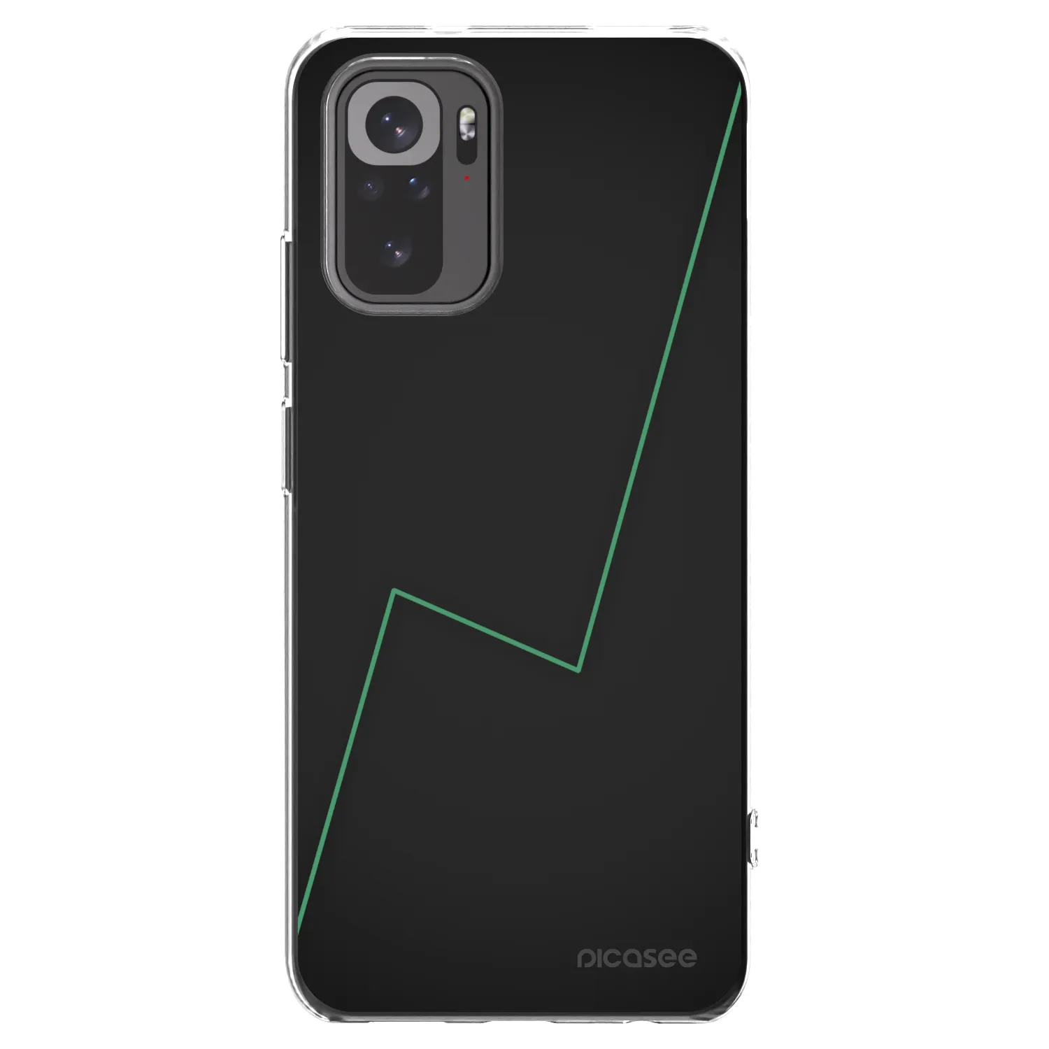 Picasee átlátszó szilikon tok az alábbi mobiltelefonokra Xiaomi Redmi Note 10S - Consistency
