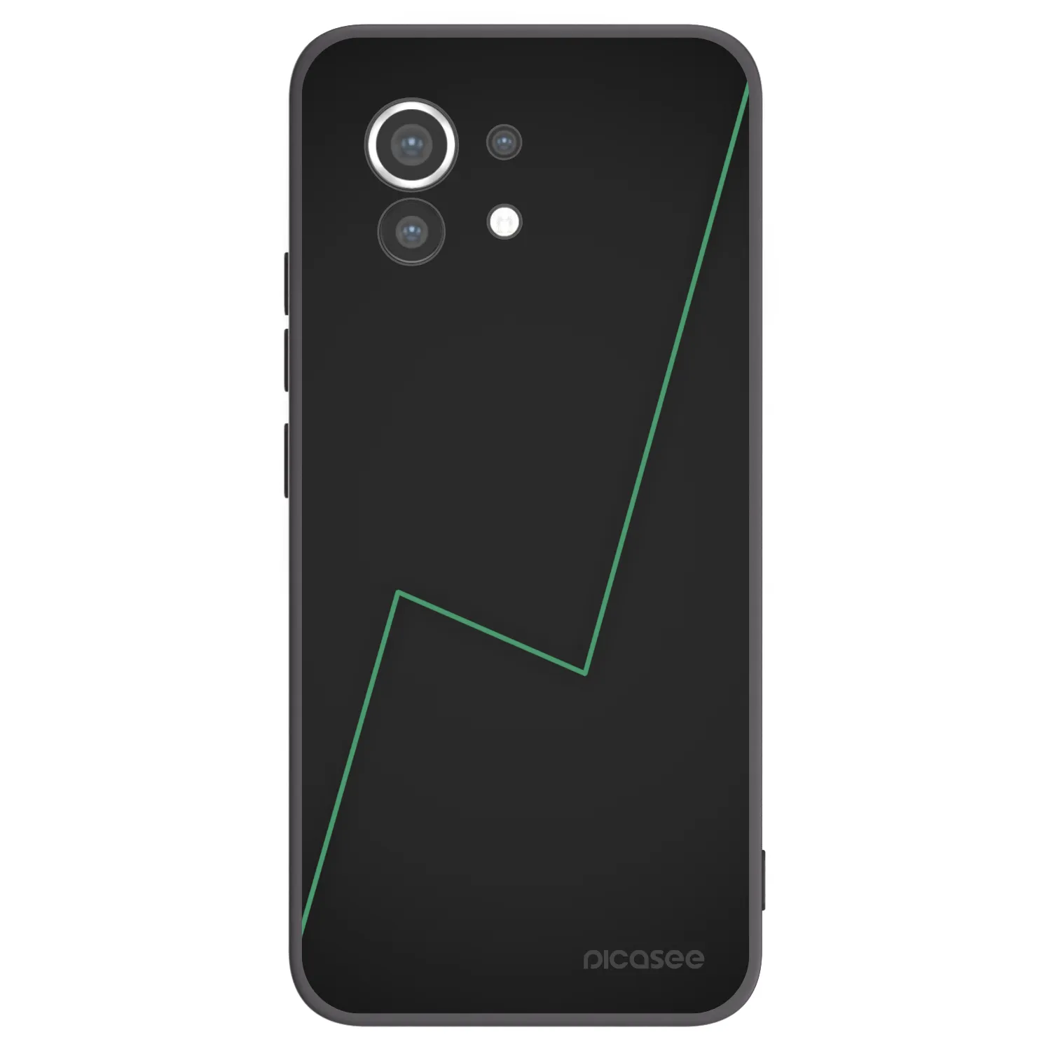 Picasee fekete szilikon tok az alábbi mobiltelefonokra Xiaomi Mi 11 - Consistency