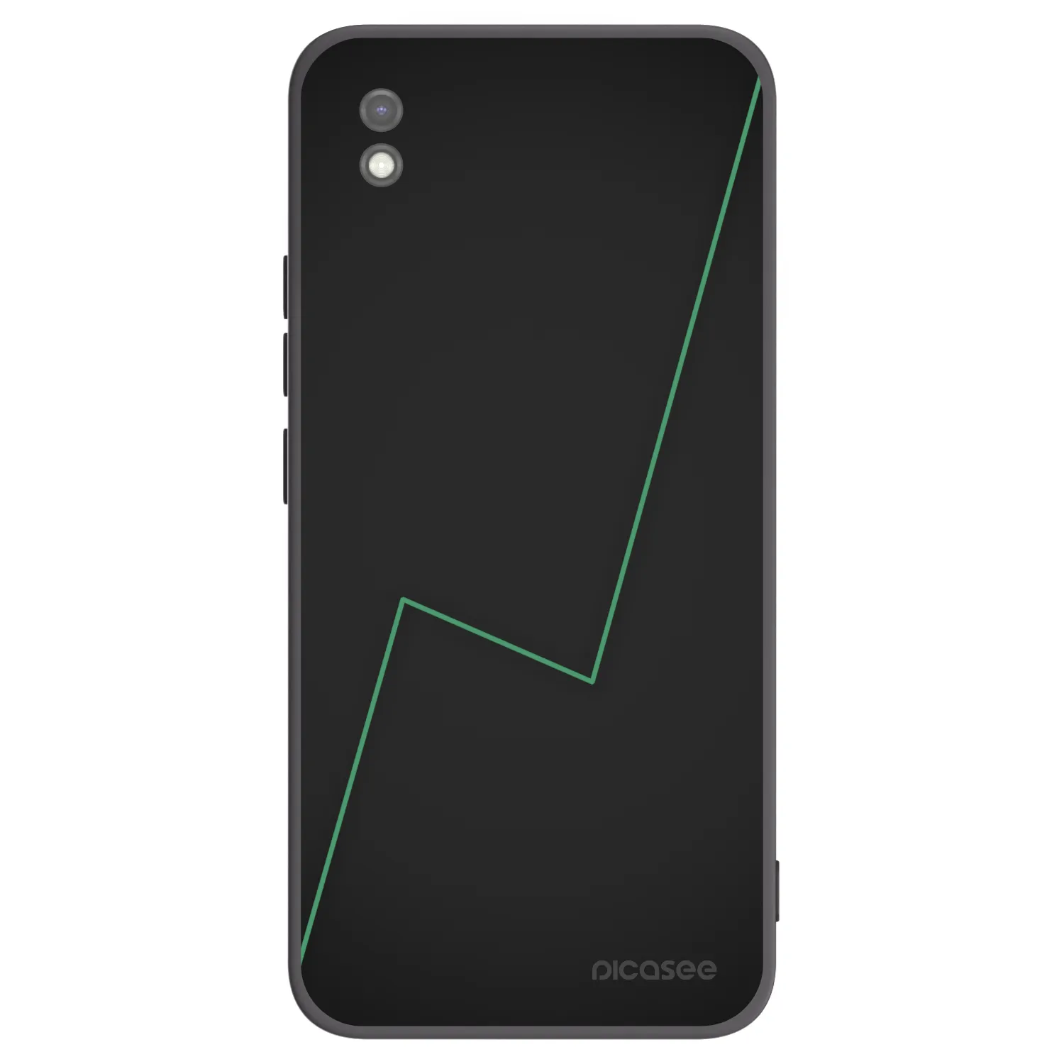 Picasee fekete szilikon tok az alábbi mobiltelefonokra Xiaomi Redmi 9AT - Consistency