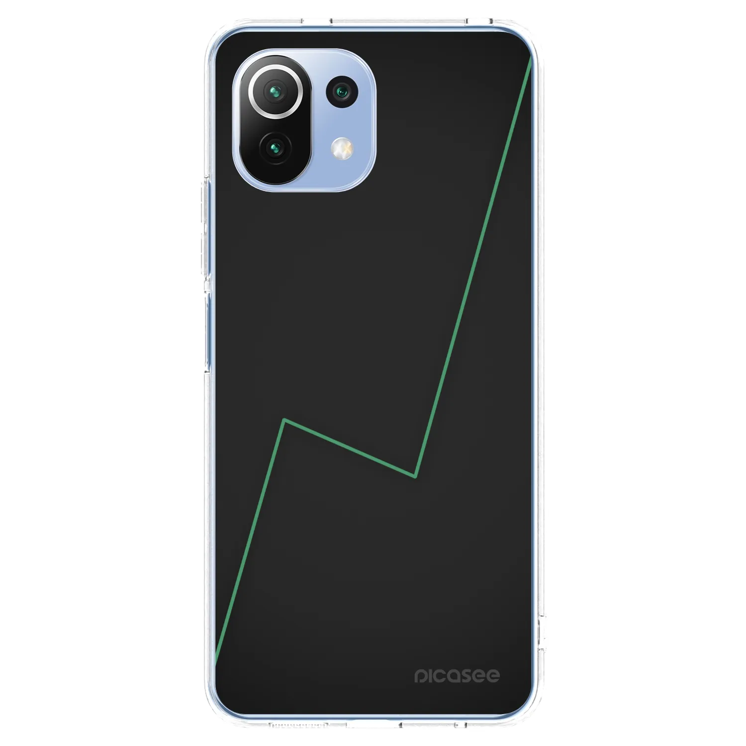 Picasee átlátszó szilikon tok az alábbi mobiltelefonokra Xiaomi Mi 11 Lite - Consistency