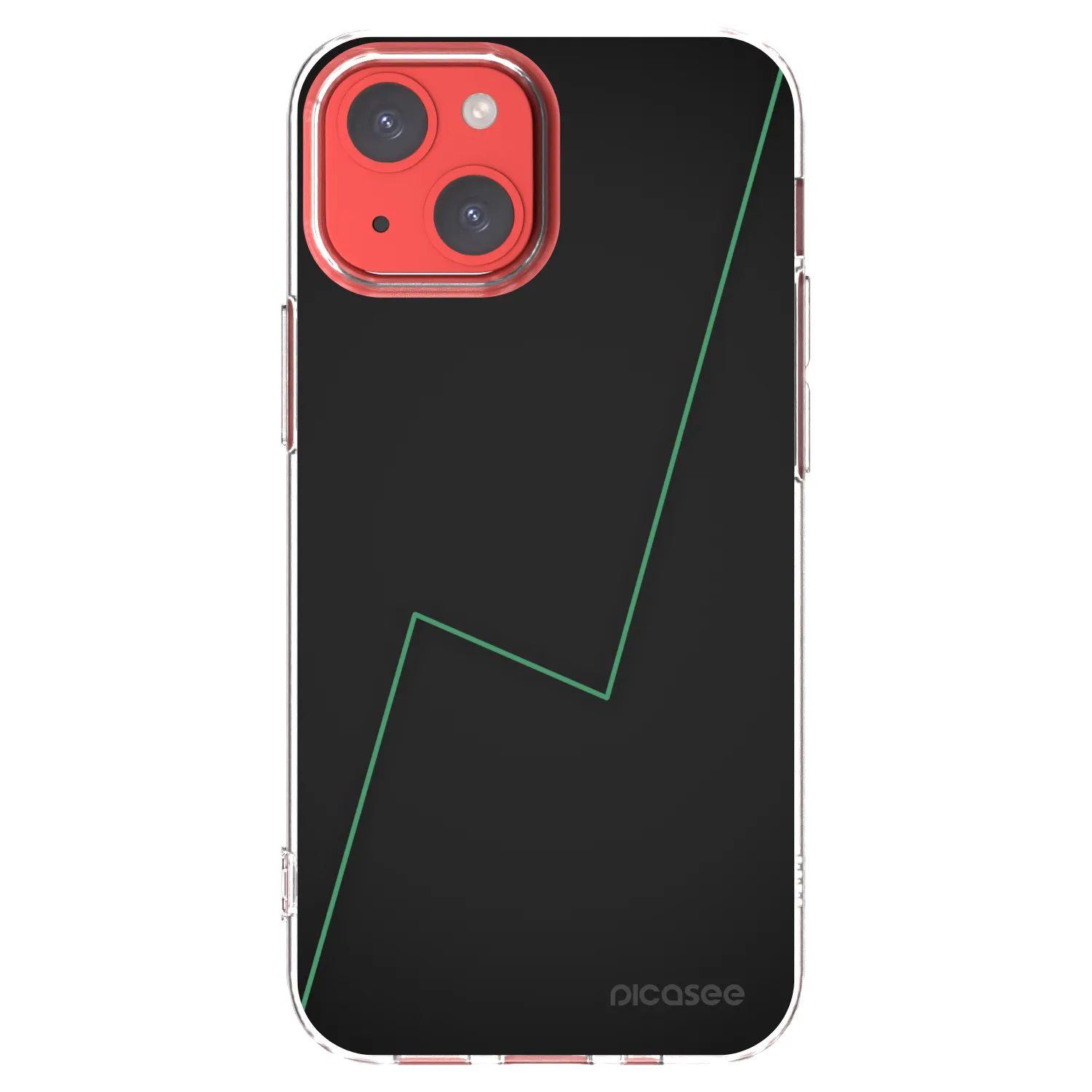Picasee átlátszó szilikon tok az alábbi mobiltelefonokra Apple iPhone 13 mini - Consistency