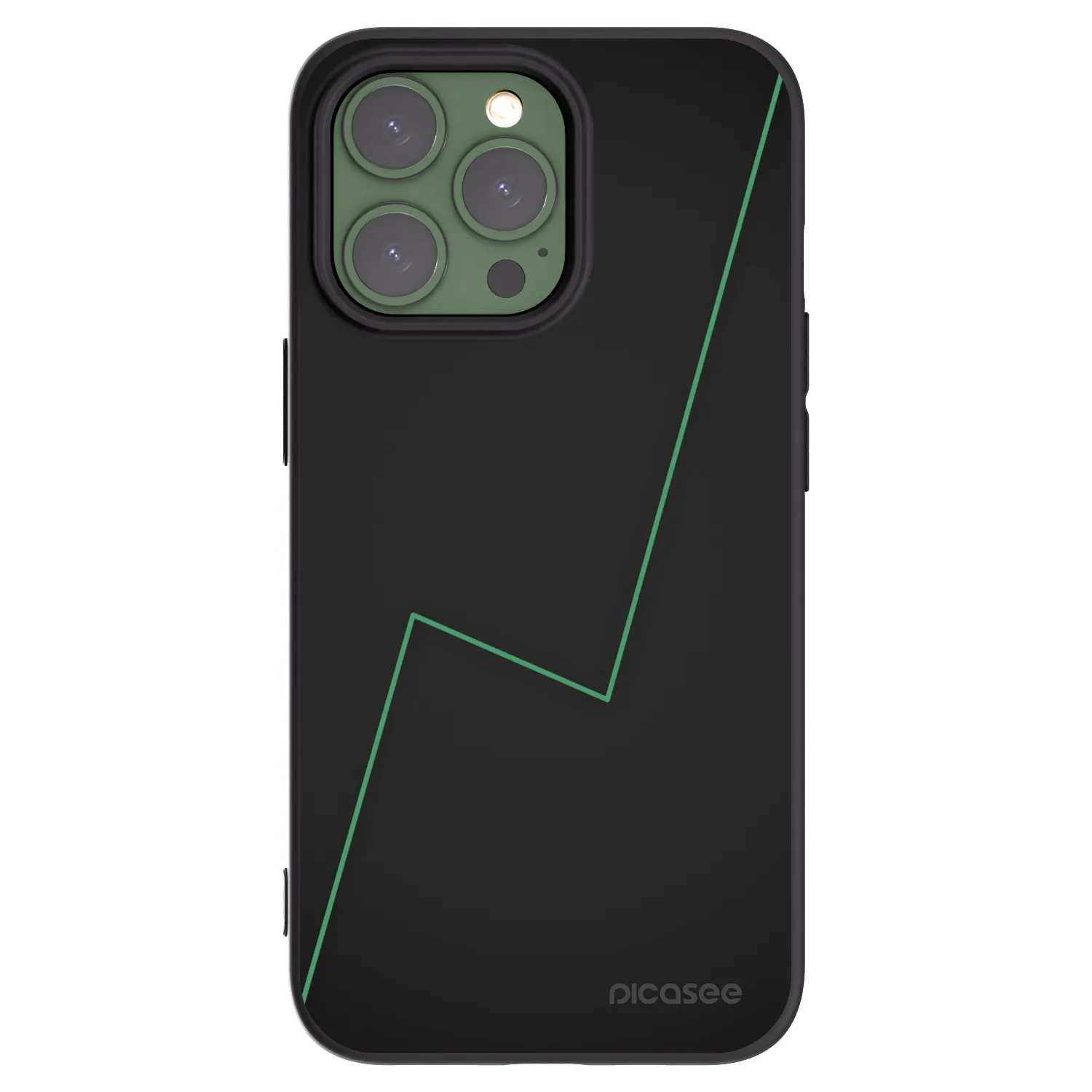 Picasee fekete szilikon tok az alábbi mobiltelefonokra Apple iPhone 13 Pro - Consistency