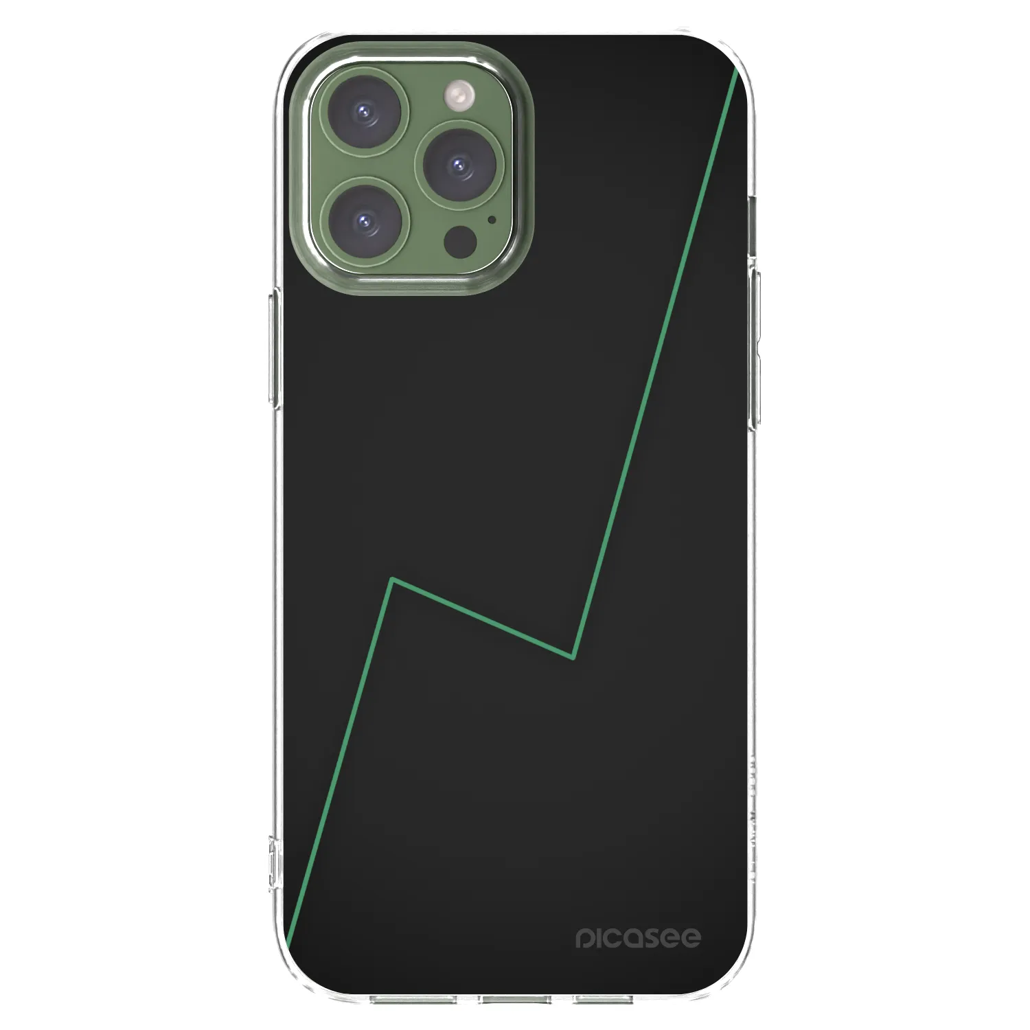 Picasee átlátszó szilikon tok az alábbi mobiltelefonokra Apple iPhone 13 Pro Max - Consistency