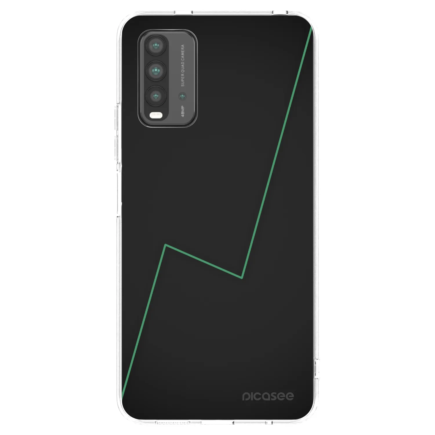 Picasee átlátszó szilikon tok az alábbi mobiltelefonokra Xiaomi Redmi 9T - Consistency