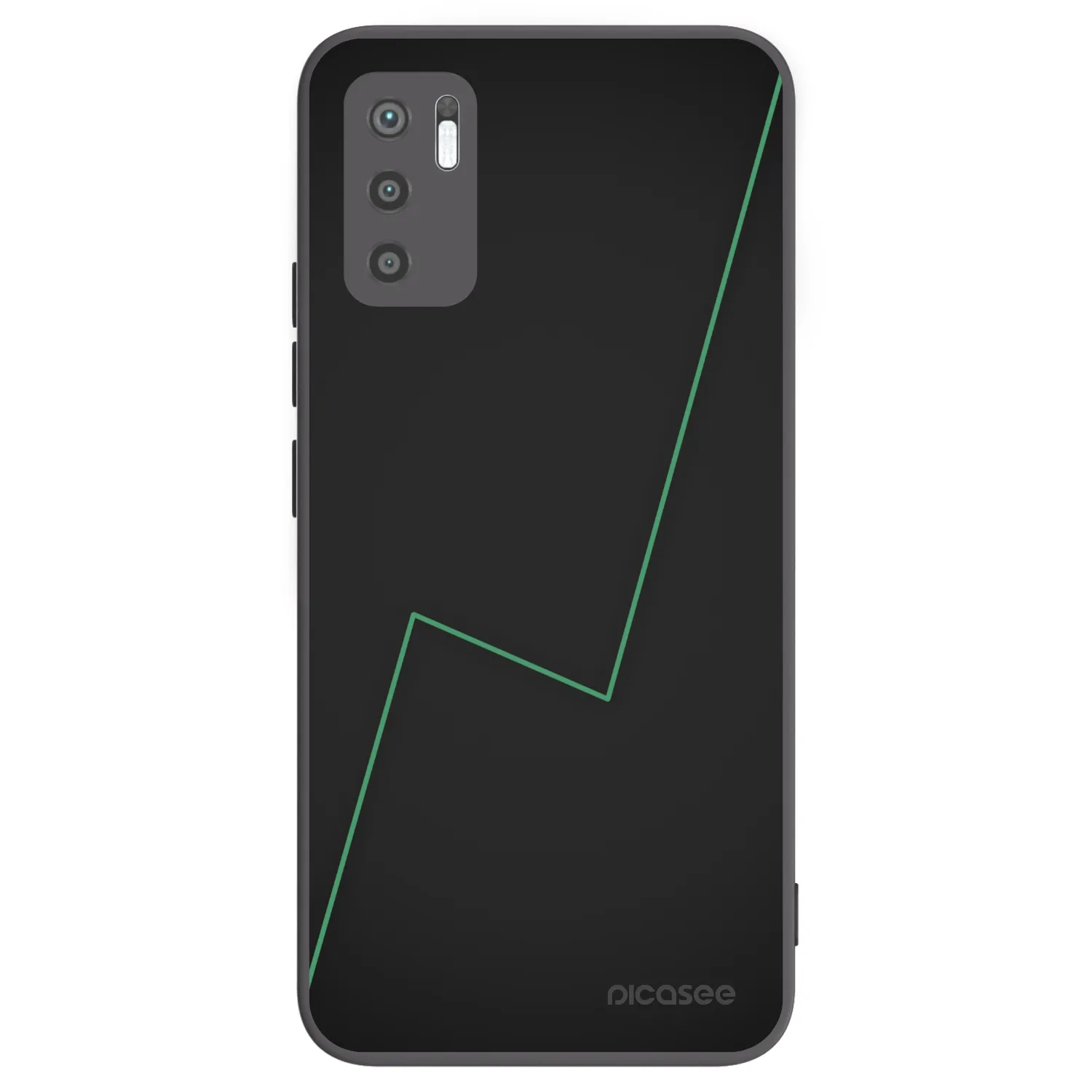 Picasee fekete szilikon tok az alábbi mobiltelefonokra Xiaomi Redmi Note 10 5G - Consistency