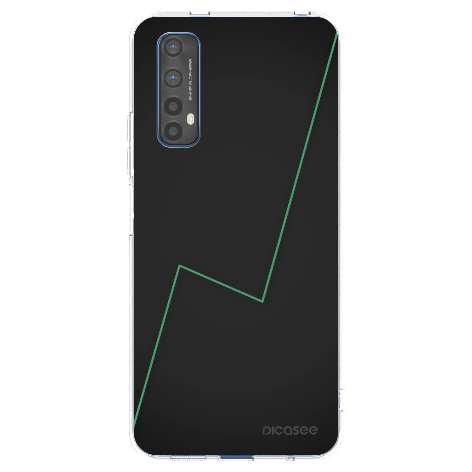 Picasee átlátszó szilikon tok az alábbi mobiltelefonokra Realme 7 - Consistency
