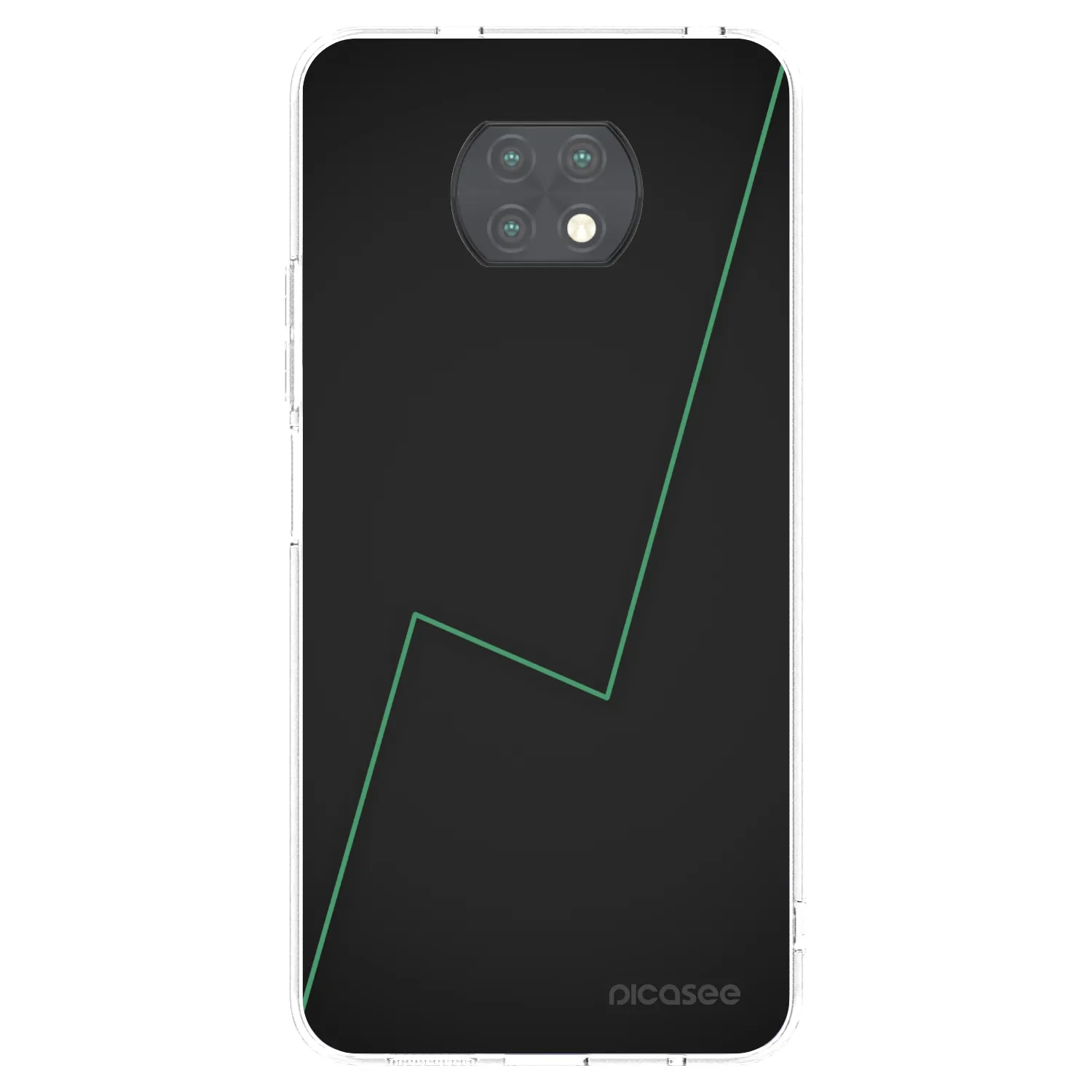 Picasee átlátszó szilikon tok az alábbi mobiltelefonokra Xiaomi Redmi Note 9T - Consistency