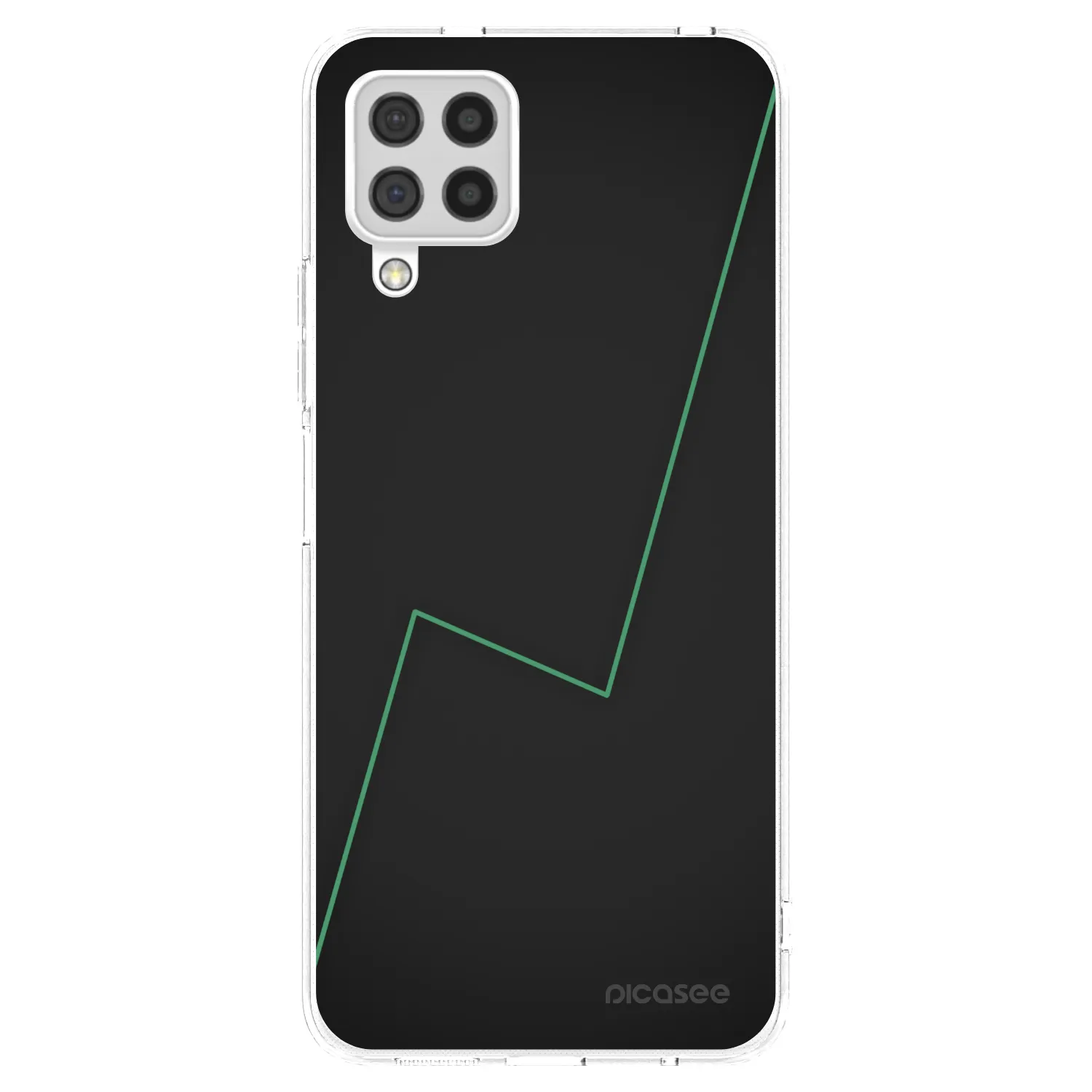 Picasee átlátszó szilikon tok az alábbi mobiltelefonokra Samsung Galaxy A22 A225F 4G - Consistency