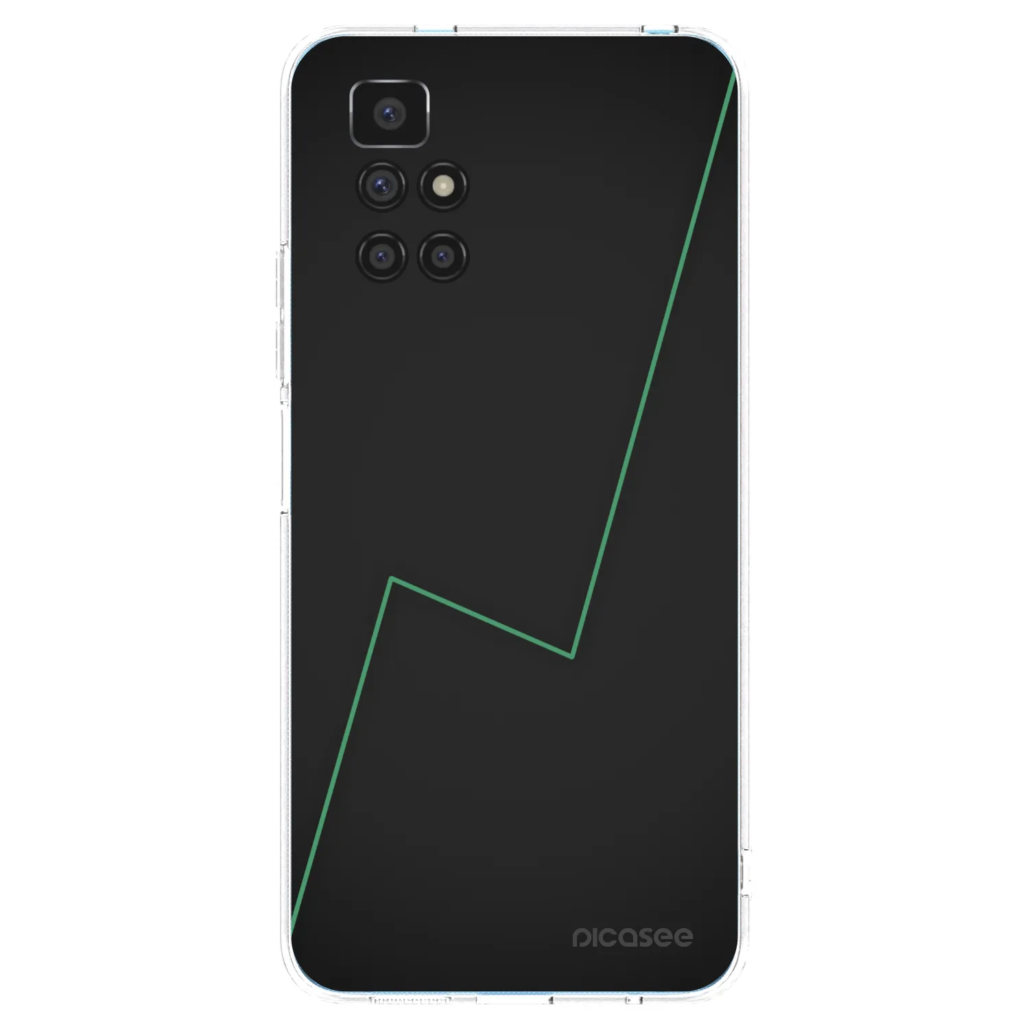 Picasee átlátszó szilikon tok az alábbi mobiltelefonokra Xiaomi Redmi 10 - Consistency