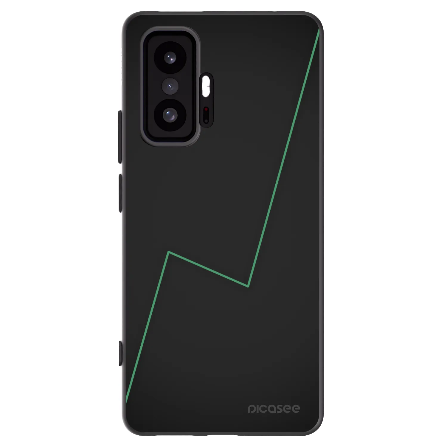 Picasee fekete szilikon tok az alábbi mobiltelefonokra Xiaomi 11T Pro - Consistency