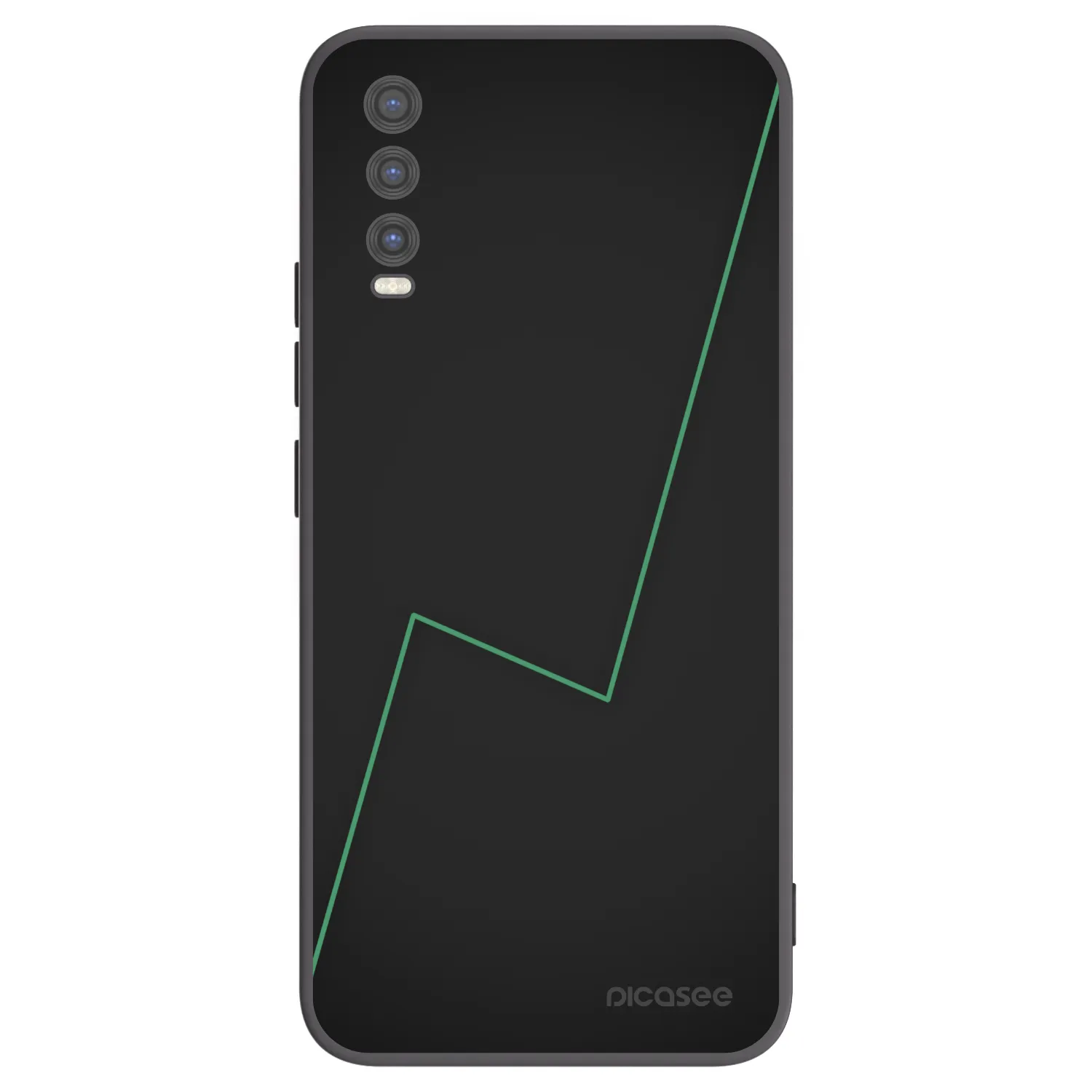 Picasee fekete szilikon tok az alábbi mobiltelefonokra Vivo Y20s - Consistency