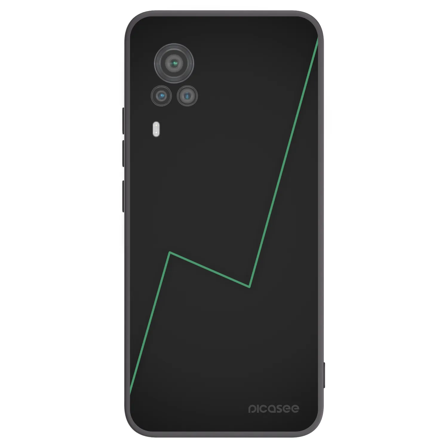 Picasee fekete szilikon tok az alábbi mobiltelefonokra Vivo X60 Pro 5G - Consistency