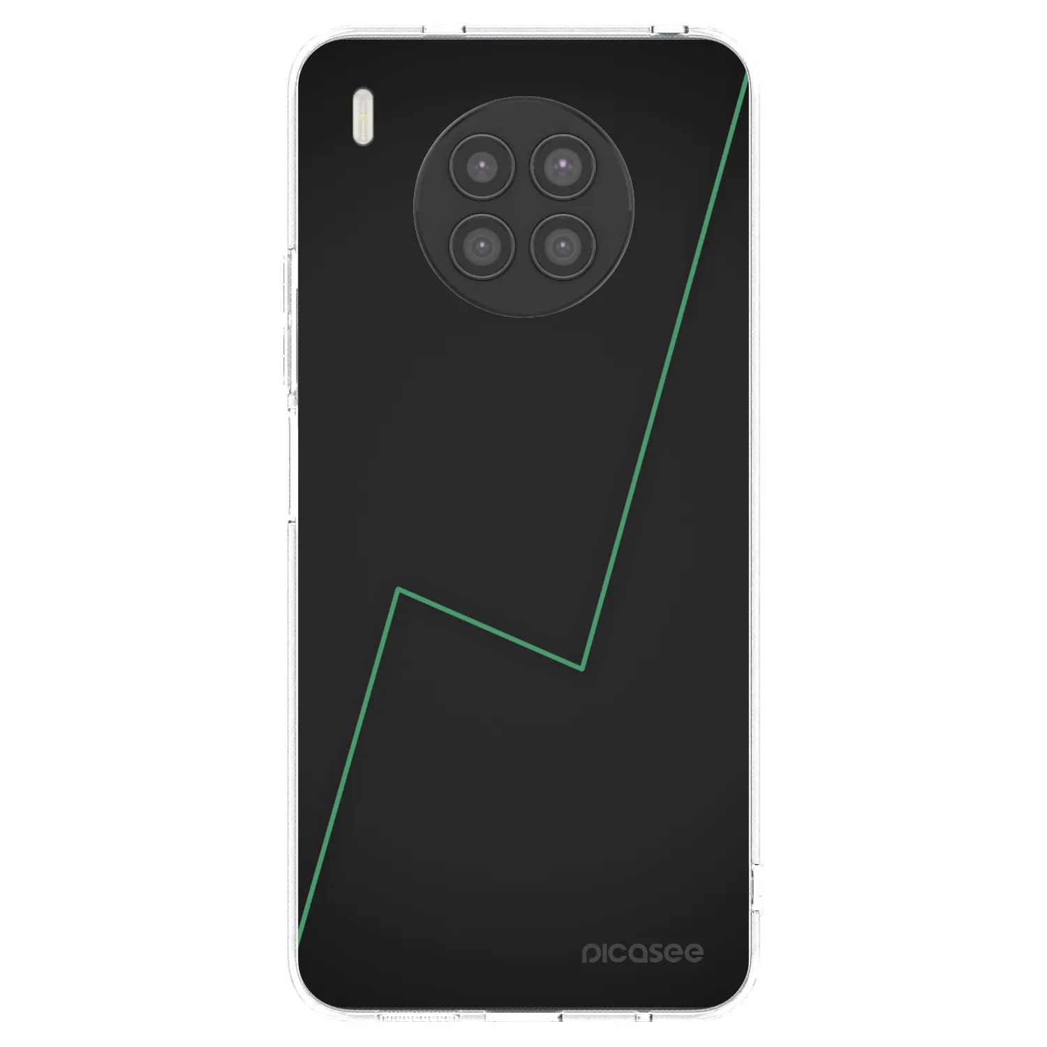 Picasee átlátszó szilikon tok az alábbi mobiltelefonokra Huawei Nova 8i - Consistency