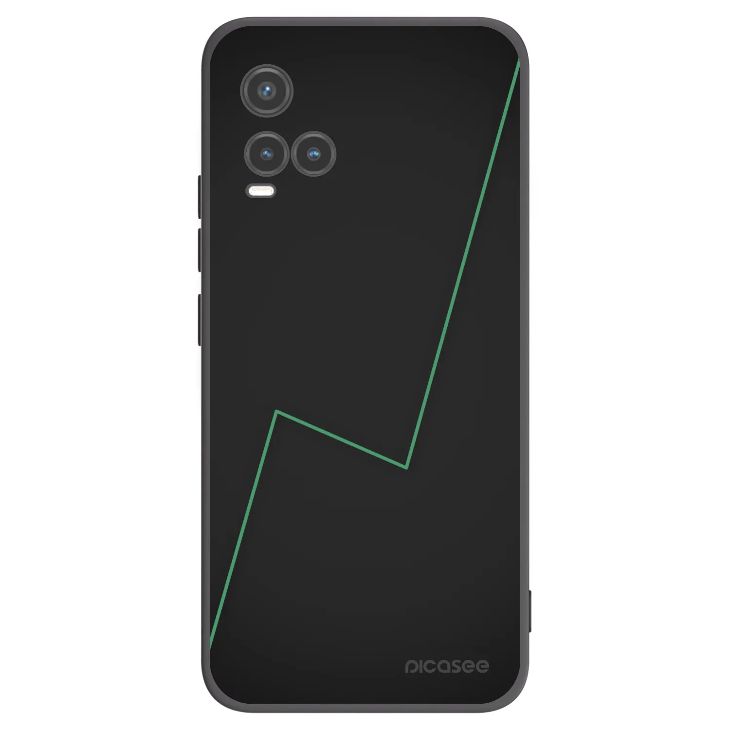 Picasee fekete szilikon tok az alábbi mobiltelefonokra Vivo Y33s - Consistency