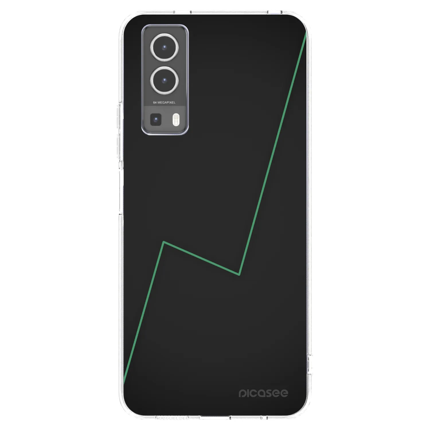 Picasee átlátszó szilikon tok az alábbi mobiltelefonokra Vivo Y72 5G - Consistency