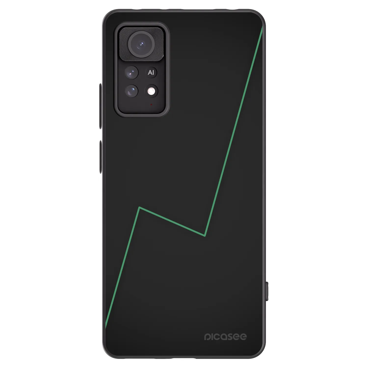 Picasee fekete szilikon tok az alábbi mobiltelefonokra Xiaomi Redmi Note 11 Pro - Consistency