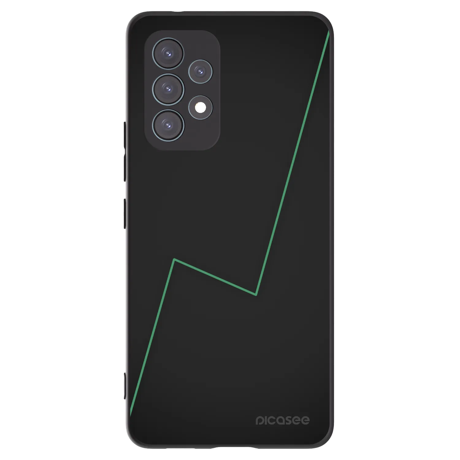 Picasee fekete szilikon tok az alábbi mobiltelefonokra Samsung Galaxy A53 5G A536 - Consistency