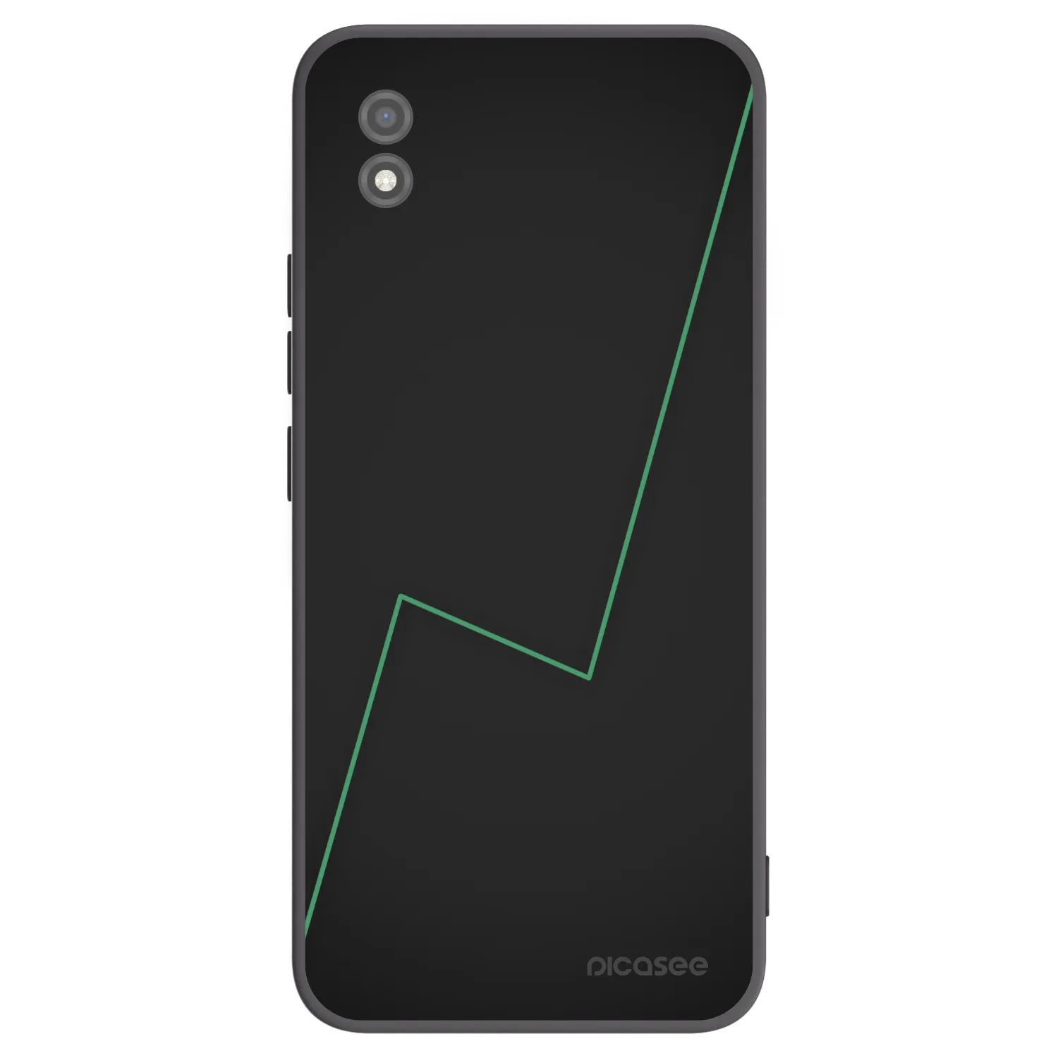 Picasee fekete szilikon tok az alábbi mobiltelefonokra Realme C11 (2021) - Consistency