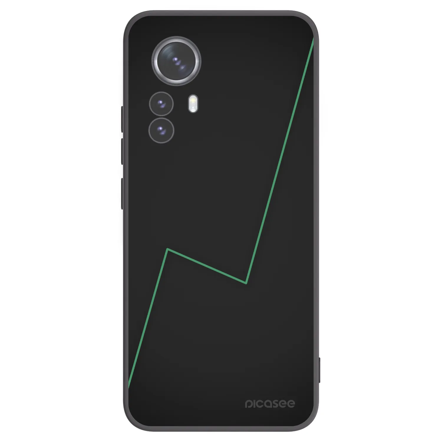 Picasee fekete szilikon tok az alábbi mobiltelefonokra Xiaomi 12 Pro - Consistency