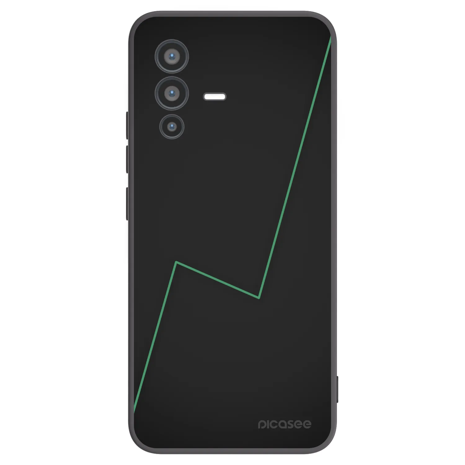 Picasee fekete szilikon tok az alábbi mobiltelefonokra Vivo V23 5G - Consistency