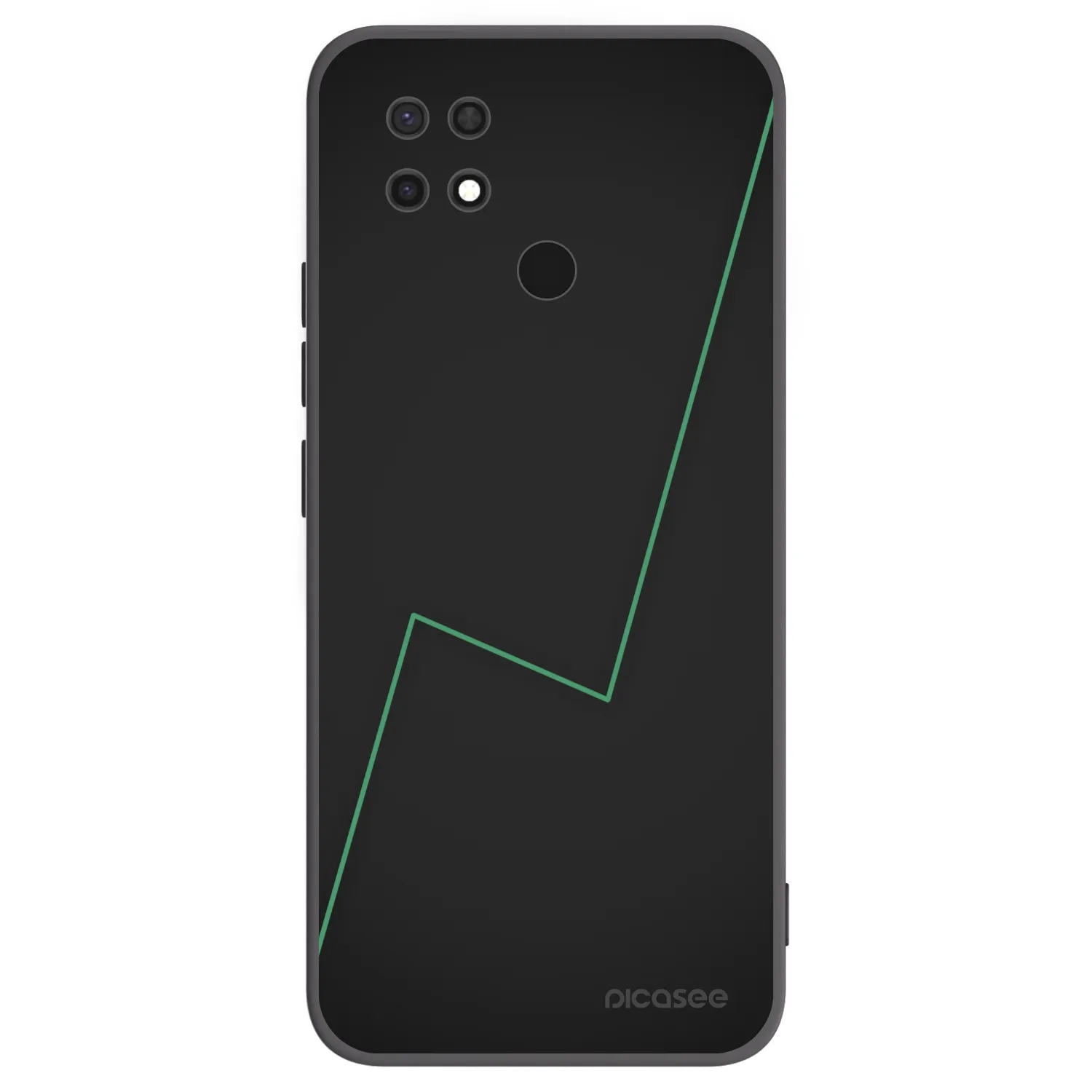 Picasee fekete szilikon tok az alábbi mobiltelefonokra Xiaomi Redmi 10C - Consistency