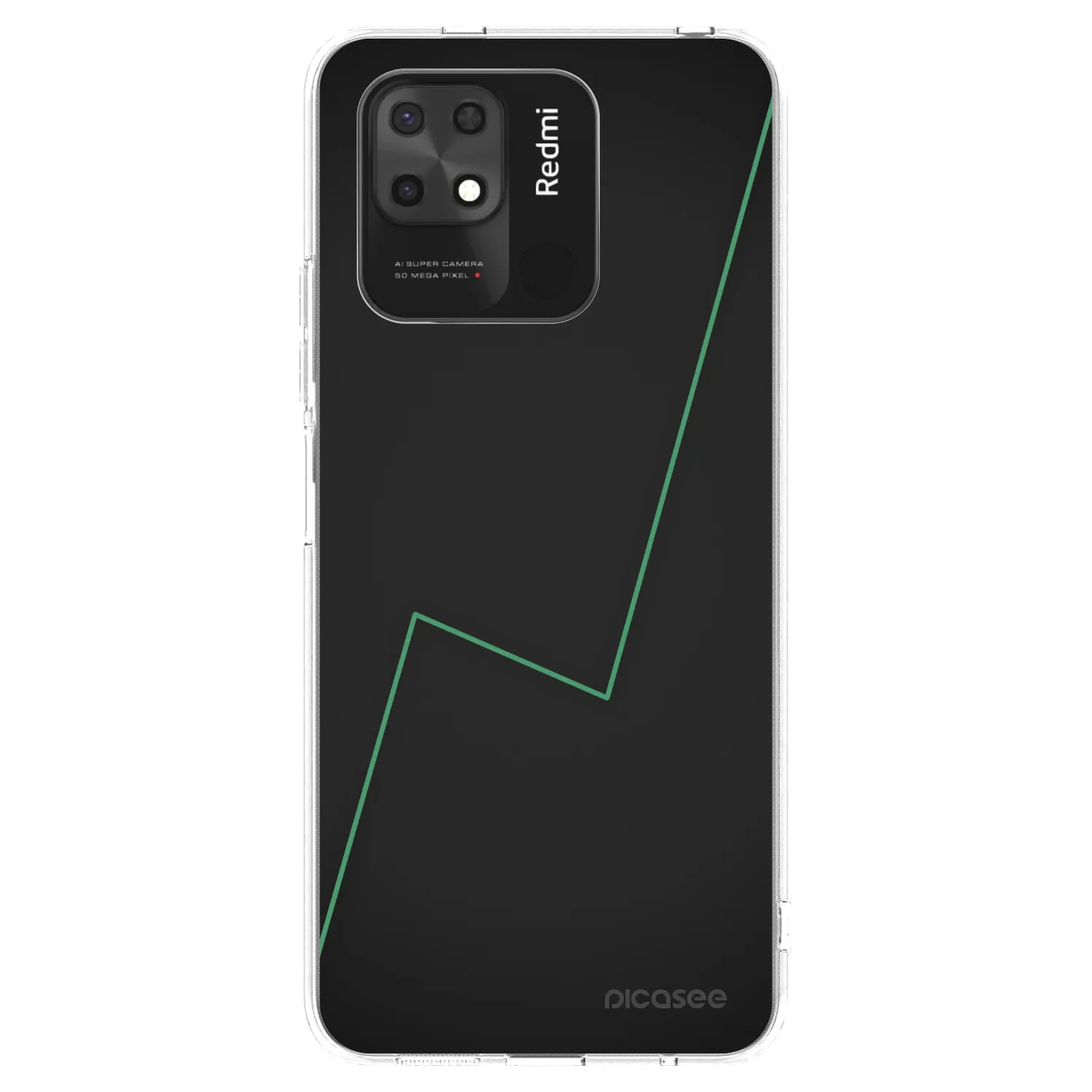 Picasee átlátszó szilikon tok az alábbi mobiltelefonokra Xiaomi Redmi 10C - Consistency